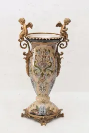 porcelanowy-wazon-anioly-okuty-brazem-secesja