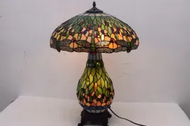 lampa-witrazowa-styl-tiffany-glass-witraz-zielona