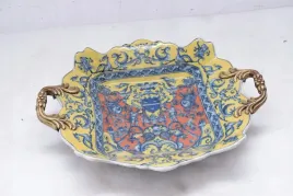 herbowa-porcelanowa-patera-okuta-brazem-art-deco