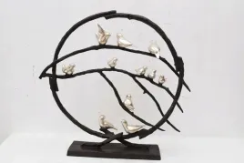 ptaszki-na-galezi-figura-z-brazu-ptaki-wroble