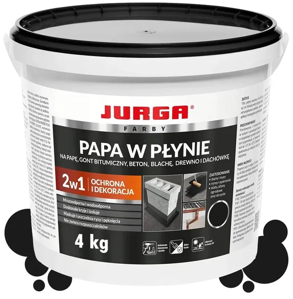 Papa w płynie Jurga czarna 4 kg