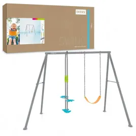 hustawka-ogrodowa-intex-2-stanowiska-metalowy-stelaz-plac-zabaw-wiek-3-lat