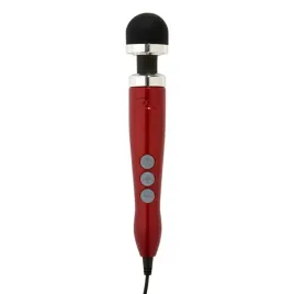doxy-die-cast-3-candy-red-kompaktowy-masazer-z-glowka-silikonowa