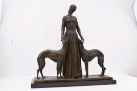 d-h-chiparus-tancerka-z-psami-figura-z-brazu