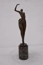 akt-kobiety-tancerka-nowoczesna-figura-z-brazu