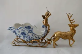 porcelana-braz-patera-rydwan-sanie-woz-jelen