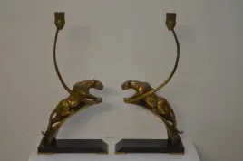 2x-swiecznik-komplet-swiecznikow-z-brazu-pantery