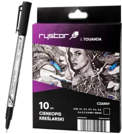 zestaw-cienkopisow-kreslarskich-rystor-technic-9-koncowek-brush-czarny