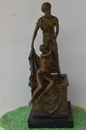 arabski-handlarz-niewolnikami-figura-z-brazu-braz