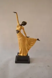 bogini-z-brazu-zlocona-tancerka-braz-ballerina