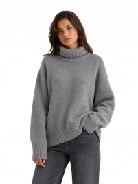 damski-sweter-golf-kaszmirowy-szary-oversize