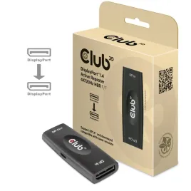 club3d-dp-1-4-4k120hz-hdr-active-repeater-f-f-displayport-czarny
