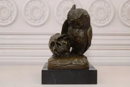 sowa-z-czaszka-czaszka-figura-rzezba-z-brazu-jb-clesinger-sygnowana