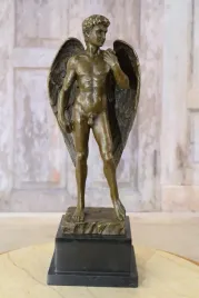 dawid-ze-skrzydlami-aniol-akt-rzezba-z-brazu-mitologia