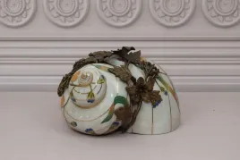porcelanowa-muszla-slimaka-porcelana-braz-dekoracja