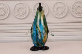 szklo-murano-style-kolorowy-pingwin-figura-prezent-dekoracja
