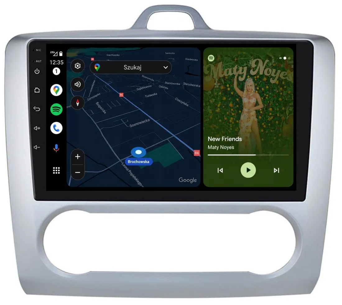 radio-2din-nawigacja-linux-ford-focus-mk2-2-ii-apple-carplay-android-auto-stan-nowy