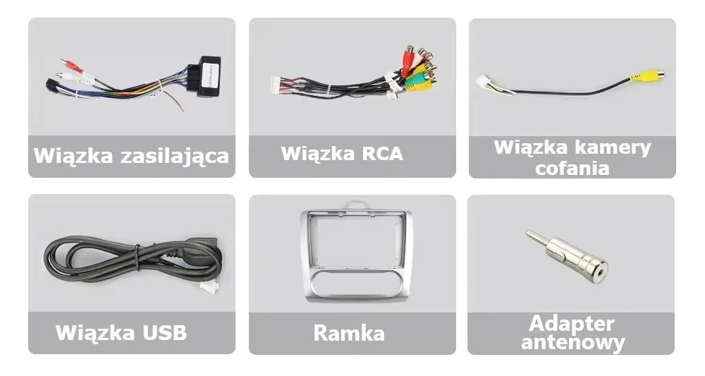 radio-2din-nawigacja-linux-ford-focus-mk2-2-ii-apple-carplay-android-auto-stan-nowy