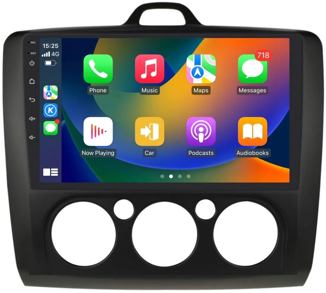 radio-2din-nawigacja-linux-ford-focus-mk2-2-ii-apple-carplay-android-auto-stan-nowy