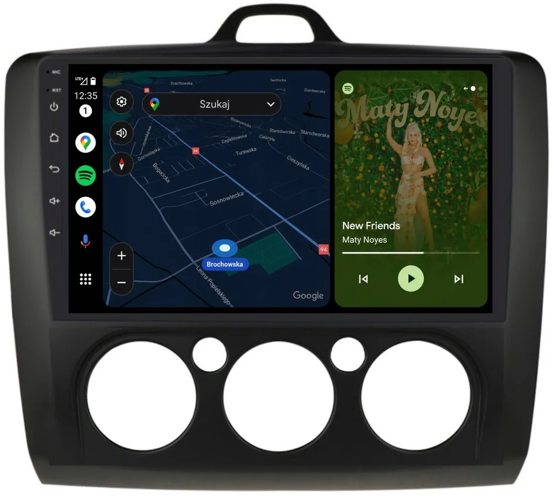 radio-2din-nawigacja-linux-ford-focus-mk2-2-ii-apple-carplay-android-auto-stan-nowy