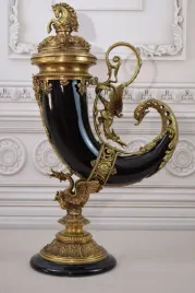 czarny-rog-obfitosci-porcelana-braz-cornucopia-na-szczescie-dobrobyt