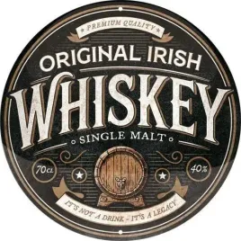 tablica-szyld-irish-whiskey-single-malt-okragly-metalowy-blacha-35-cm