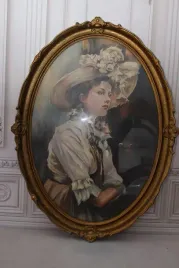 olga-boznanska-kobieta-w-kapeluszu-duzy-stary-polski-obraz