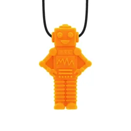 ark-robot-gryzak-logopedyczny-twardy-kolor-pomaranczowy-naszyjnik