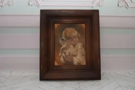 jozef-mehoffer-portret-dziewczynki-z-kotkiem-kot-stary-obraz-olej-plotno