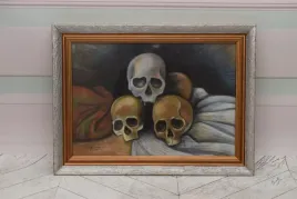 paul-cezanne-memento-mori-czaszki-srebrna-rama
