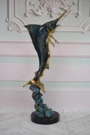 ryba-marlin-zaglica-wlocznik-figura-z-brazu-zloconego-prezent-rybak