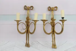 dwa-kinkiety-swieczniki-z-brazu-zloconego-secesja-37-x-22cm-kinkiet