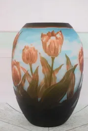wazon-emile-galle-style-grube-szklo-kwiaty-tulipany-sygnowany-prezent