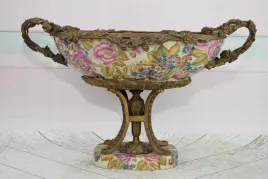 kolorowa-patera-porcelanowa-kwiaty-wazon-amfora-porcelana-braz-ozdoba