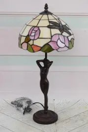 lampa-witrazowa-styl-tiffany-witraz-akt-kobiety-kolorowa-lampka-prezent