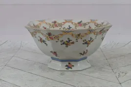 biala-porcelanowa-misa-wazon-patera-kolorowe-kwiaty-ozdoba-prezent