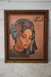 t-de-lempicka-portret-kobiety-w-chuscie-na-glowie-obraz-olejny