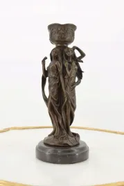 swiecznik-postaciowy-dwie-kobiety-secesja-figura-rzezba-z-brazu-syg