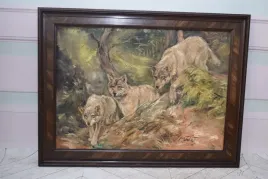 j-falat-rodzina-stado-wilkow-wilk-natura-las-polski-obraz-kolekcja