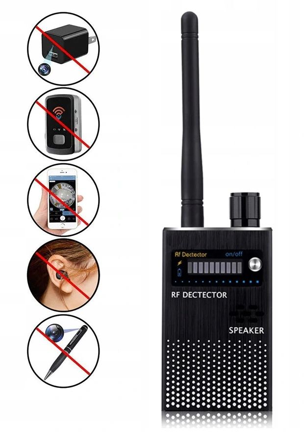 Promocja Wykrywacz Lokalizatorów Gps Kamer Podsłuchów Mk319 wyprzedaż przecena