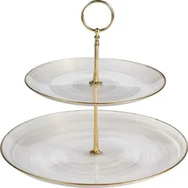 szklana-patera-na-ciasto-dwupoziomowa-ares-21cm-i-28-cm