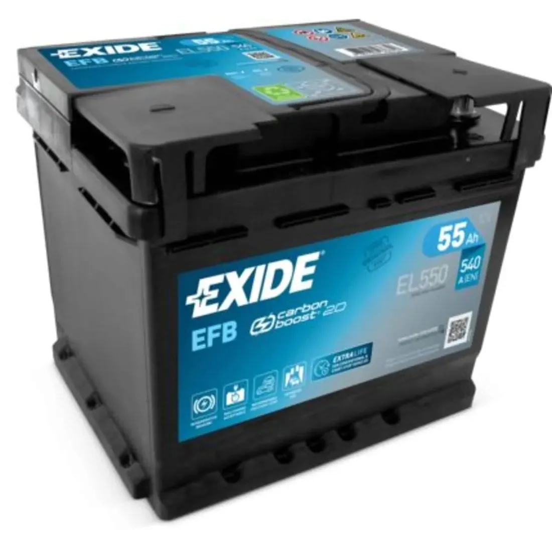 akumulator-exide-el550-stan-nowy