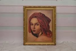 t-de-lempicka-portret-dziewczyny-kobieta-w-turbanie-obraz-olejny