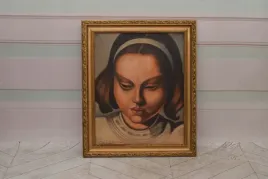 t-de-lempicka-portret-dziewczyny-w-opasce-na-glowie-obraz-olejny