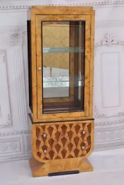 duza-witryna-art-deco-giete-drewno-2-szuflady-szafa-gabinet-salon