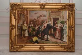 francuski-bal-arystokracja-obraz-na-materiale-116x88cm-gruba-zlota-rama