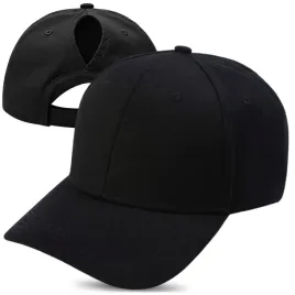 czapka-z-daszkiem-bejsbolowka-damska-kucyk-kitke-ponytail-czarna-sportowa