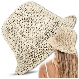 kapelusz-bezowy-damski-slomkowy-letni-eko-bucket-hat-lato-bez-plazowy-hat
