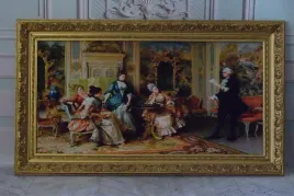 francuska-arystokracja-obraz-w-zlotej-barokowej-ramie-rama-142x82cm