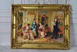 francuska-arystokracja-obraz-na-materiale-116x88cm-gruba-zlota-rama